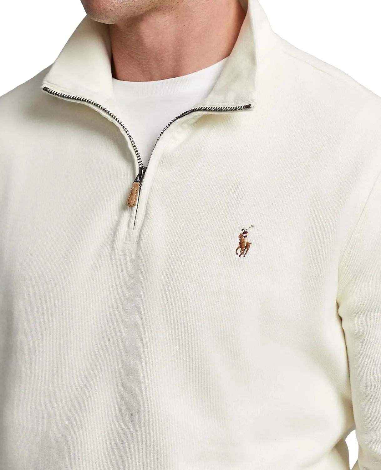 Polo Ralph Lauren Men's Long Sleeve Fleece Quarter Zip Sweatshirt