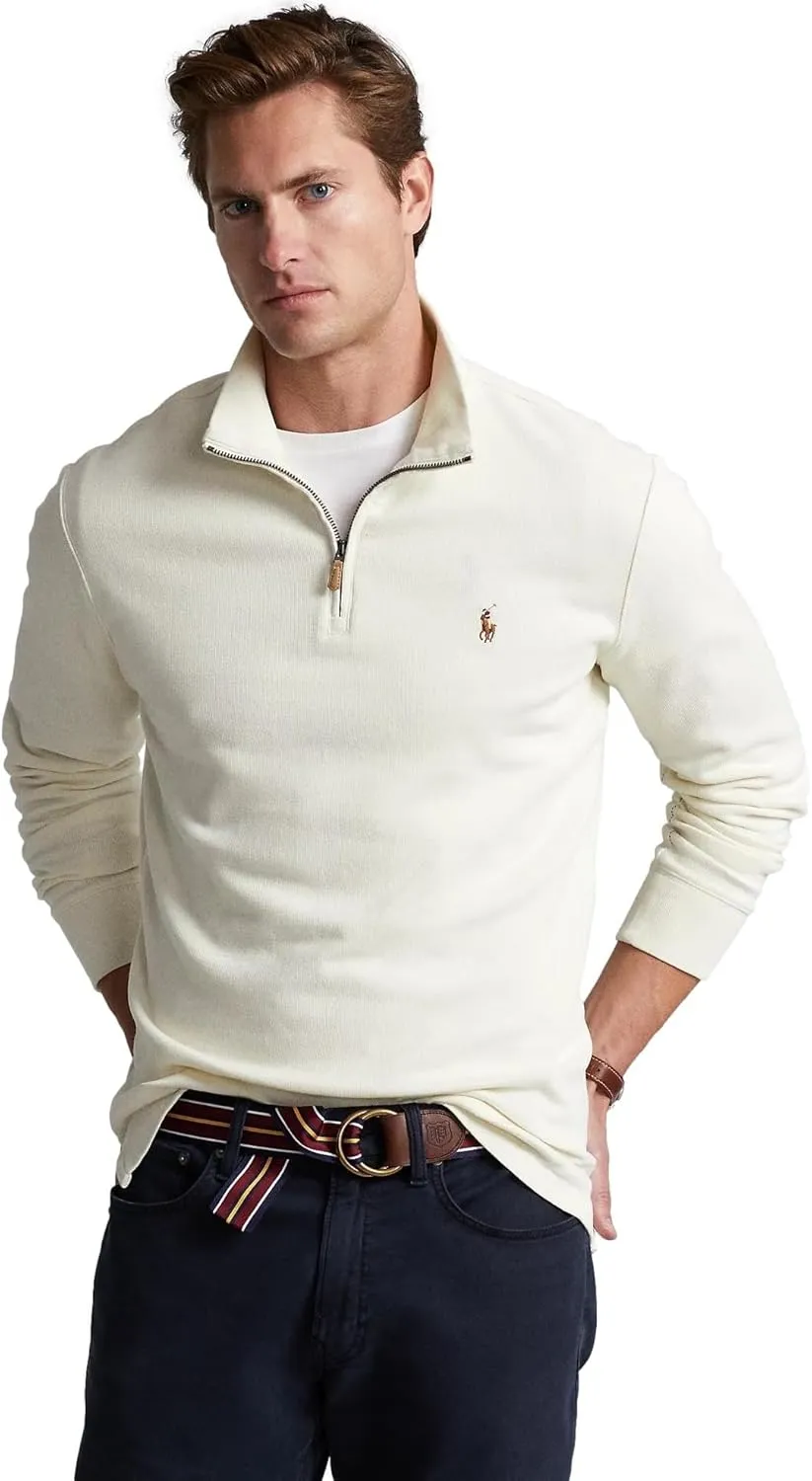Polo Ralph Lauren Men's Long Sleeve Fleece Quarter Zip Sweatshirt