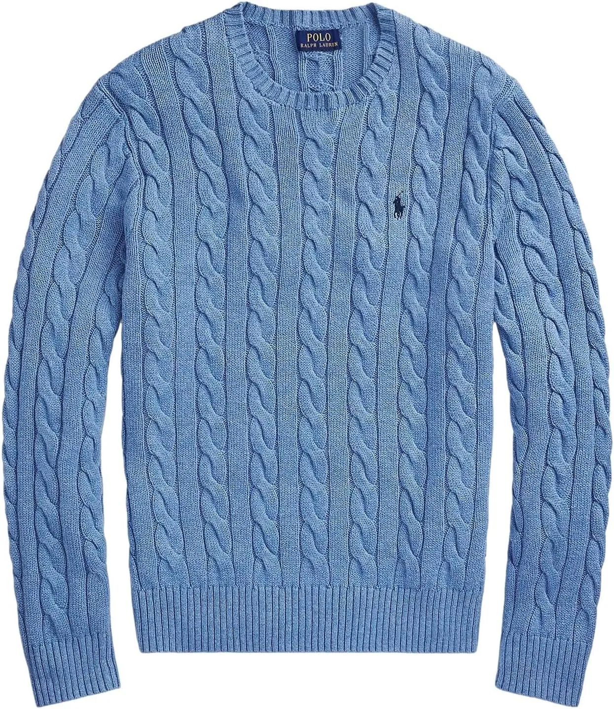 POLO RALPH LAUREN Men's Modern, (2024 Collection) Sky Blue Heather, XL