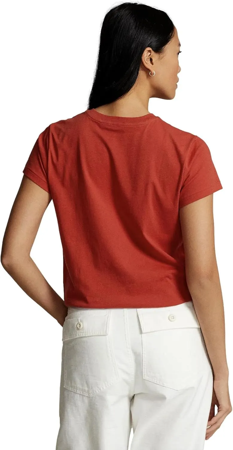 Polo Ralph Lauren Womens Crew Neck Jersey T-Shirt