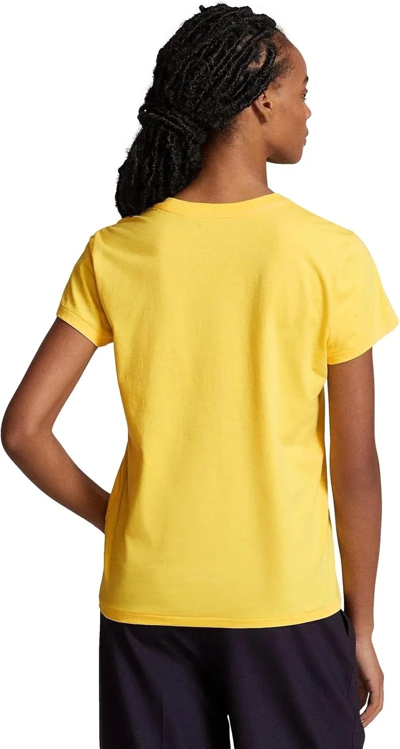 Polo Ralph Lauren Womens Crew Neck Jersey T-Shirt