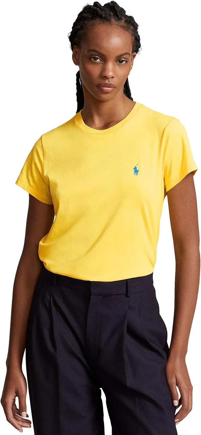 Polo Ralph Lauren Womens Crew Neck Jersey T-Shirt