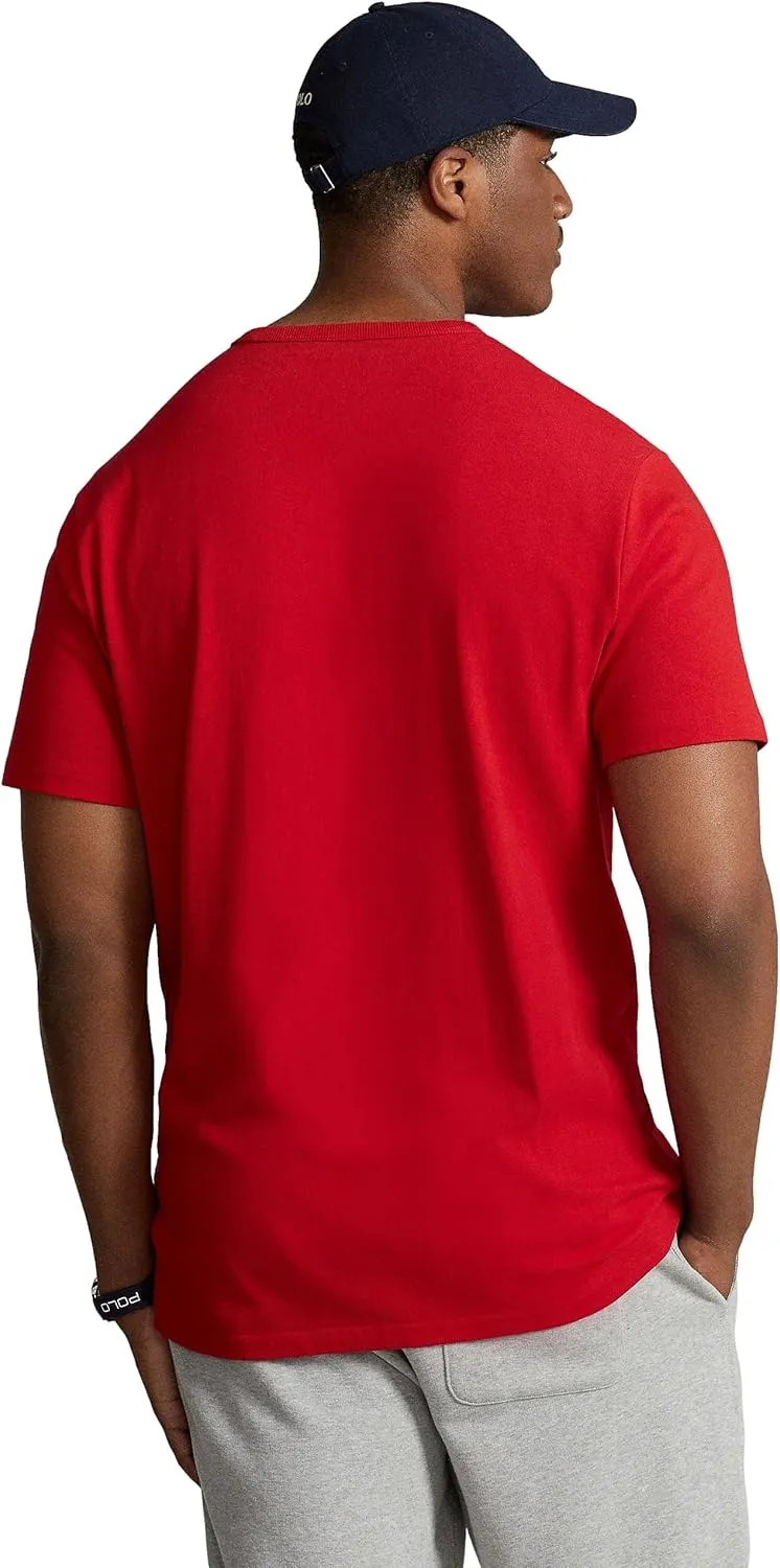 Polo RL Men's Big and Tall Crewneck Pony T-Shirt
