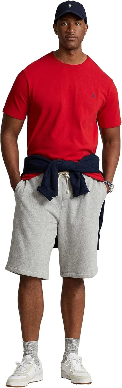 Polo RL Men's Big and Tall Crewneck Pony T-Shirt
