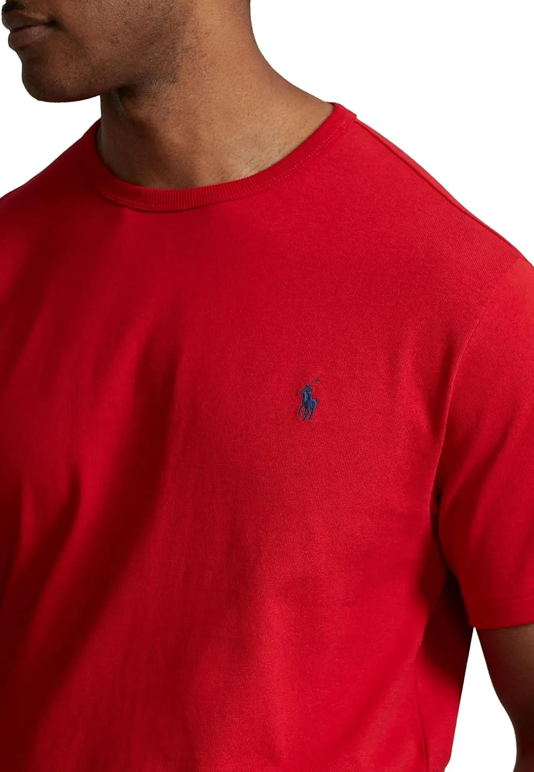 Polo RL Men's Big and Tall Crewneck Pony T-Shirt