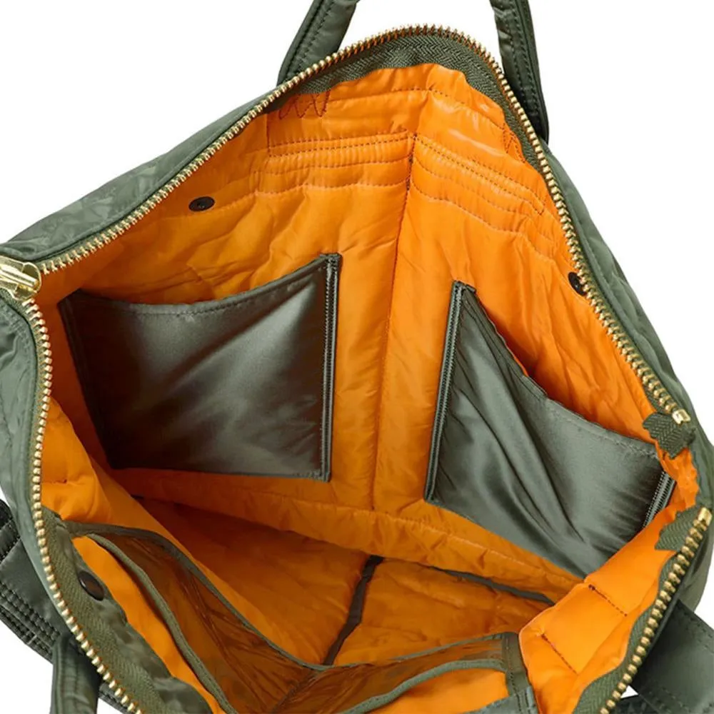 porter by yoshida tanker 2way helmet bag (olive)