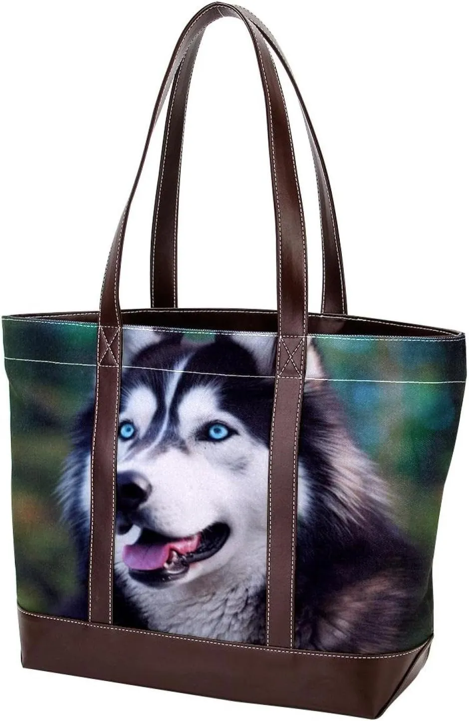 Purses for Women,Tote Bag for Women,Handbags for Women,Alaskan Dog Funny Tongue