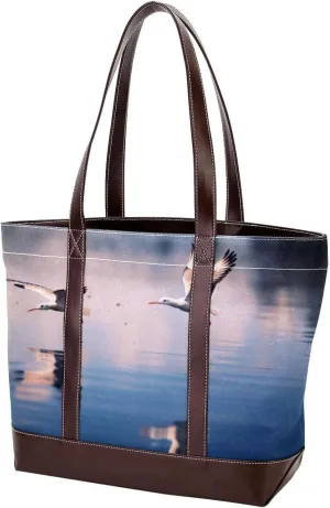 Purses for Women,Tote Bag for Women,Handbags for Women,Crane Portrait