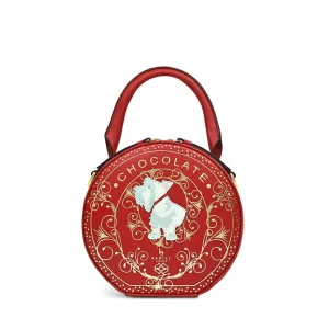 Radley Chocolate Heaven Small Zip Around Crossbody Bag - Poinsettia