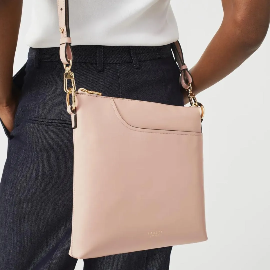 Radley Pockets 2.0 Medium Ziptop Crossbody Bag - Prairie Pink