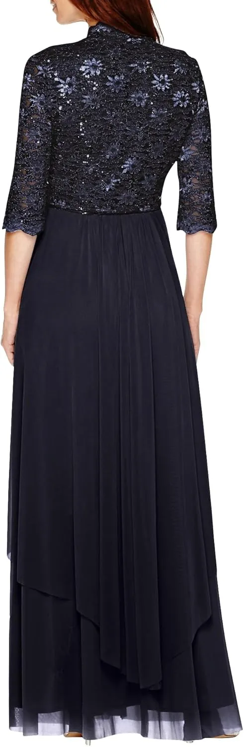 R&M Richards Women's Round Neck