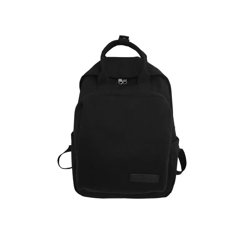 Realaiot Green Women's School Bag for Teenage Girls High Quality Nylon Backpack Ladies Large Capacity Rucksacks Solid Female Backpacks