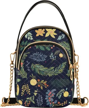 Red and Green Tomato Lady Crossbody Bag, Casual Crossbody Purse Crossbody Shoulder Bag, Crossbody for Women Trendy