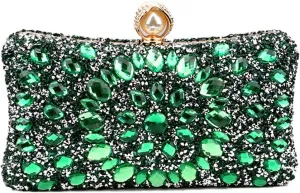 Rhinestone Clutch Purses for Women Sparkly Evening Bags Luxury Crystal Round Pearl Clasp Handbag Diamond Handbags 2025