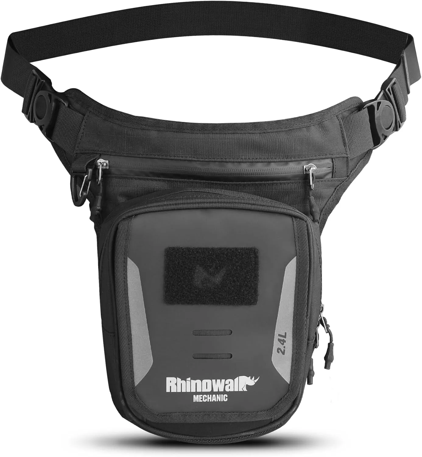 Rhinowalk Motorcycle Fuel Tank Bag, Magnetic Quick Release, with Strap, Men's Leg Waist Bag Women's Outdoor Thigh Motorcycle Riding Crossbody Bag Backpacks