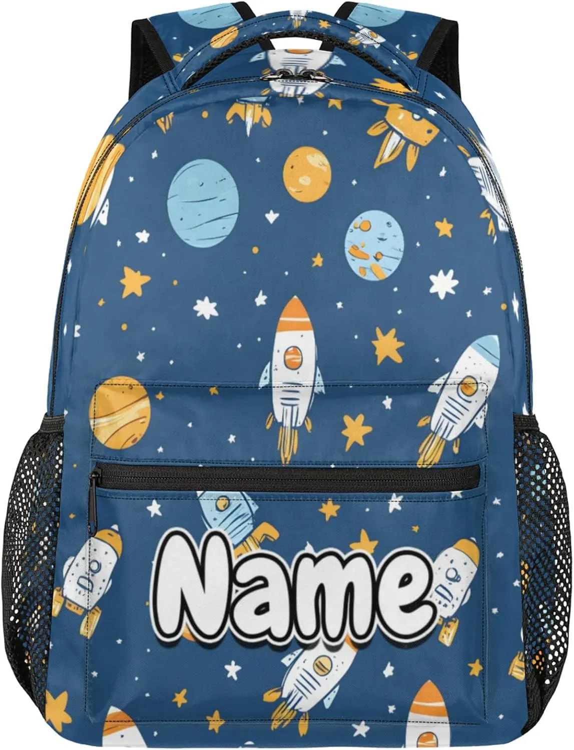 Rocket Large Backpack Fashion Travel Backpacks for Business Women Men Casual Laptop Bag Waterproof Lightweight Shoulder Bags 16in