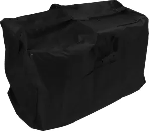 Rollator Travel Bag, Large Waterproof Wheelchair Storage Bag Oxford Cloth Lightweight Foldable Dustproof Laundry Packing Bag with Zips and Shoulder Strap for Travel Outdoor Black