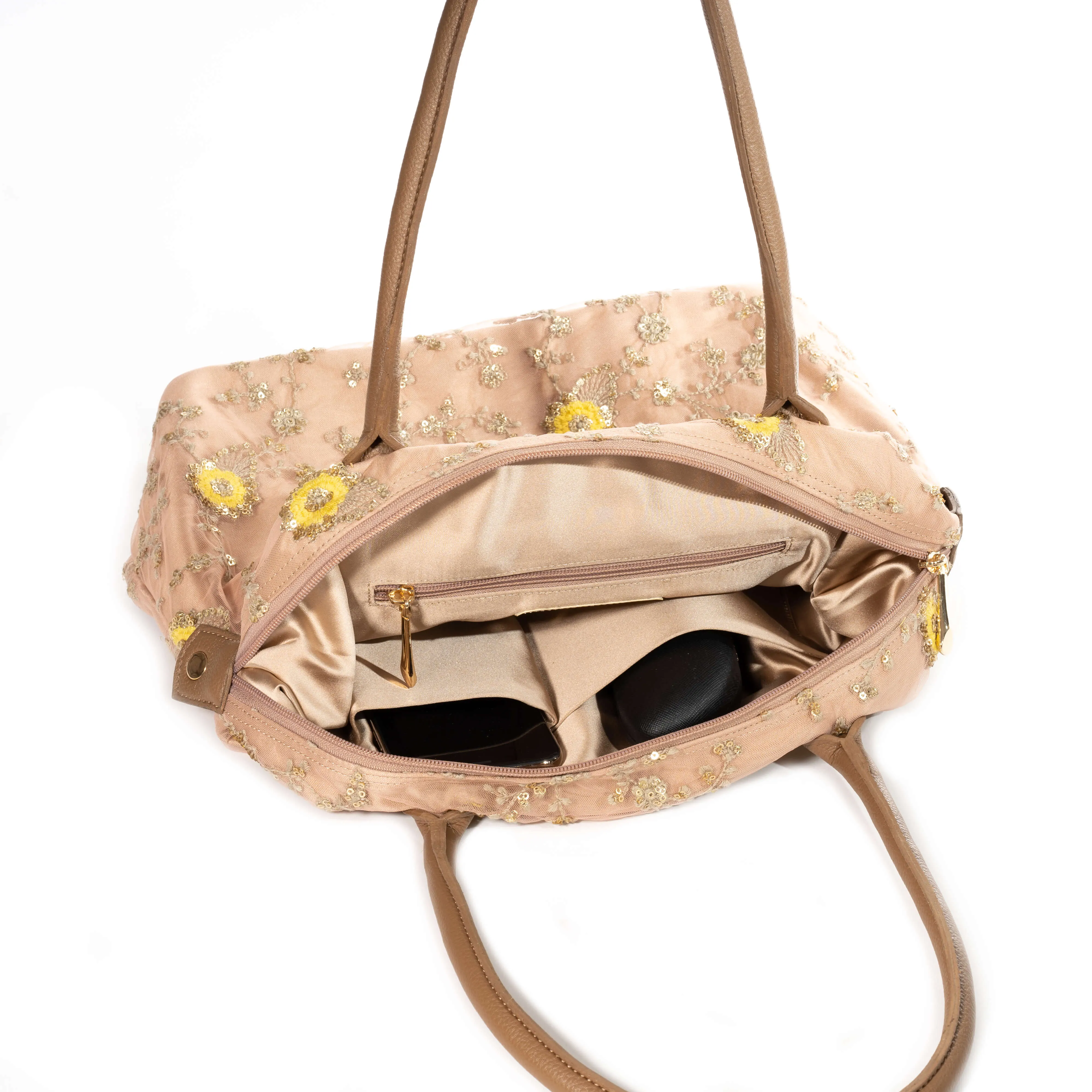 Rose Gold Haven | Lace Bag