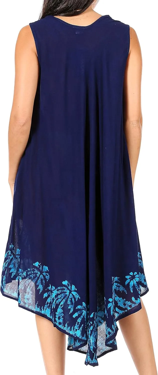 Sakkas Sundari Caftan Tank Dress/Cover Up