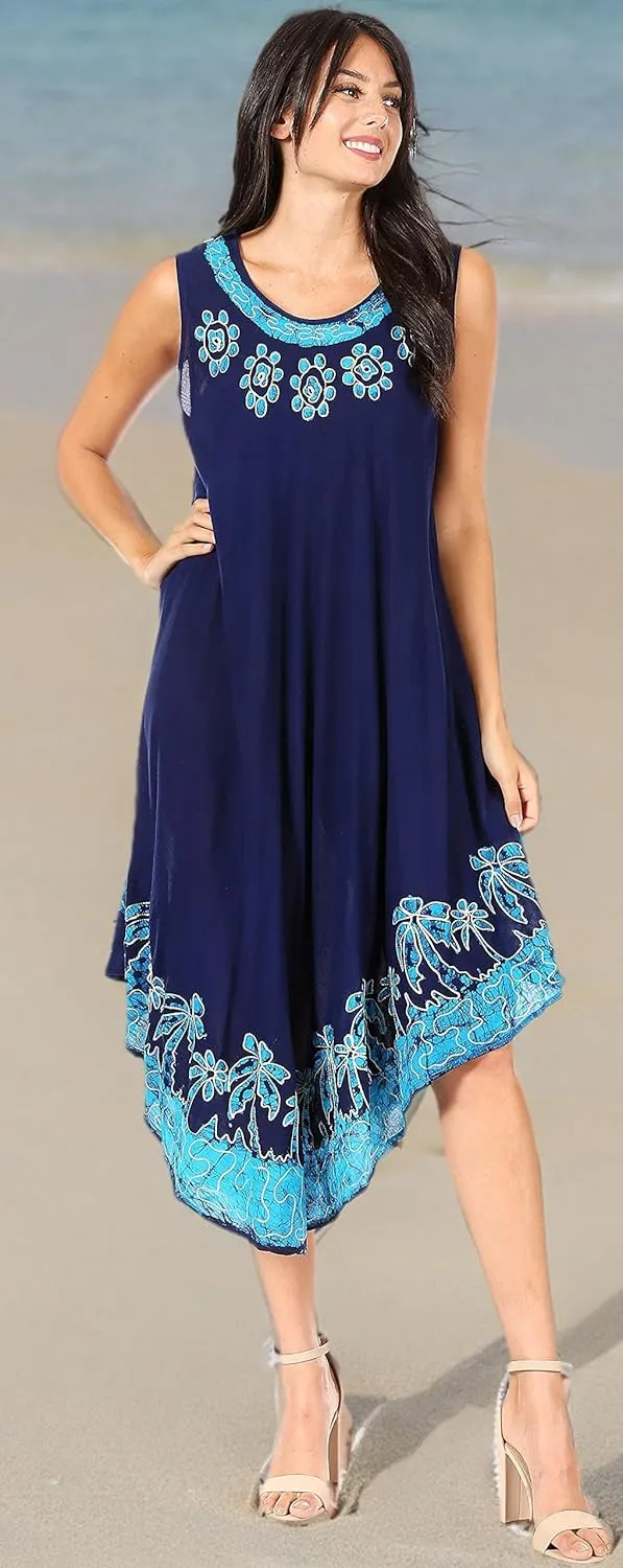 Sakkas Sundari Caftan Tank Dress/Cover Up