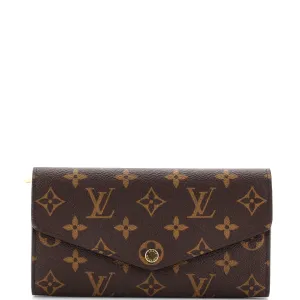 Sarah Wallet NM Monogram Canvas