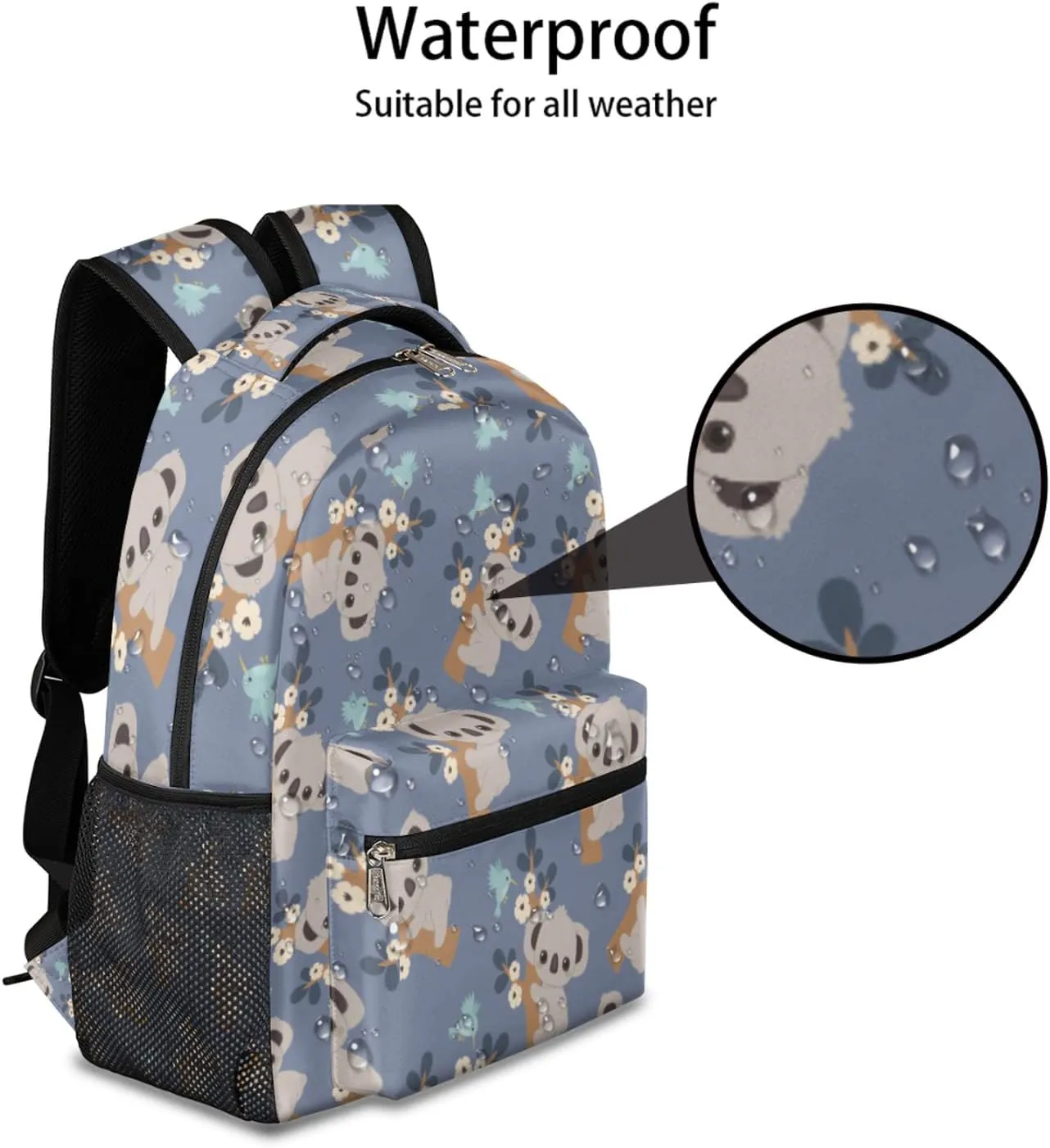 School Backpack for Kids Girls Boys, Travel Backpack Lightweight Water Resistant School Bag Student Bookbag Laptop Backpack