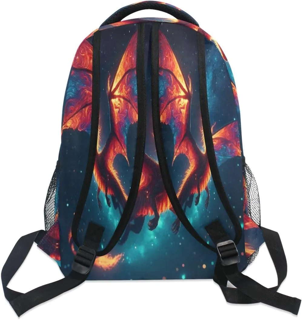 School Backpacks Flower Horse Student Backpack Big For Girls Kids Elementary School Shoulder Bag Bookbag