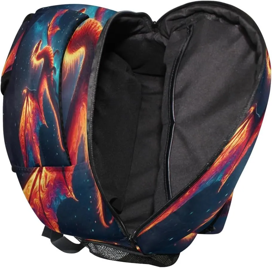 School Backpacks Flower Horse Student Backpack Big For Girls Kids Elementary School Shoulder Bag Bookbag