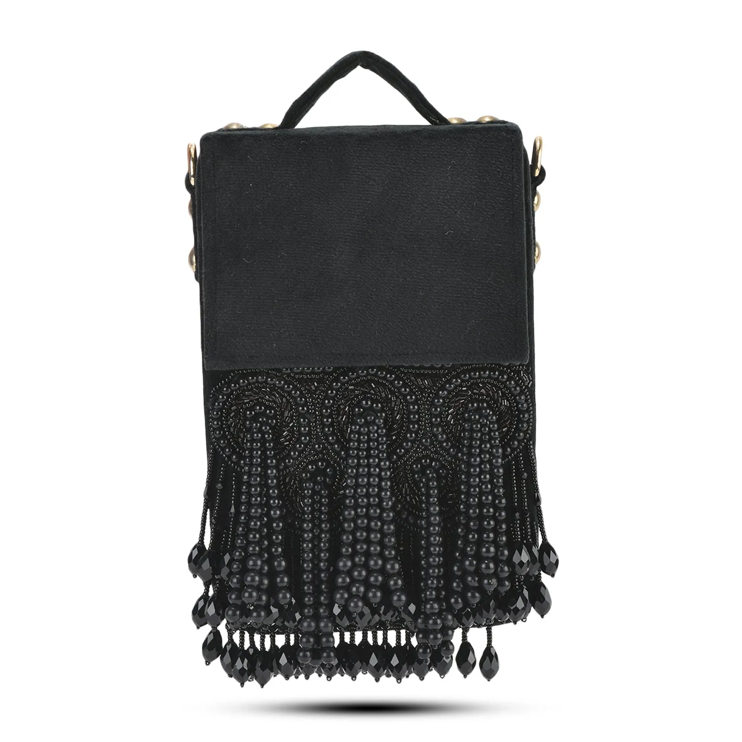 SEHER BOX BAG- Black