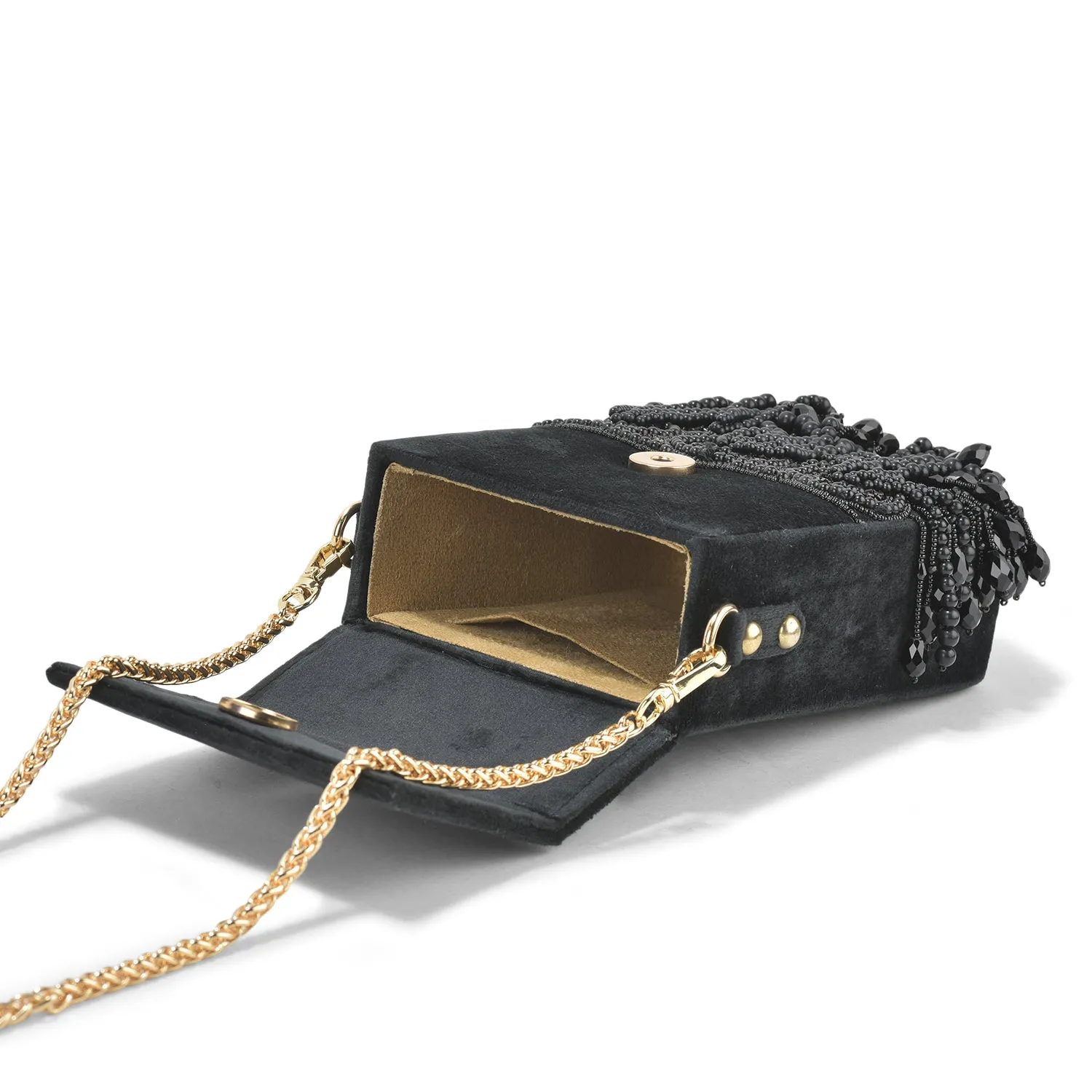 SEHER BOX BAG- Black