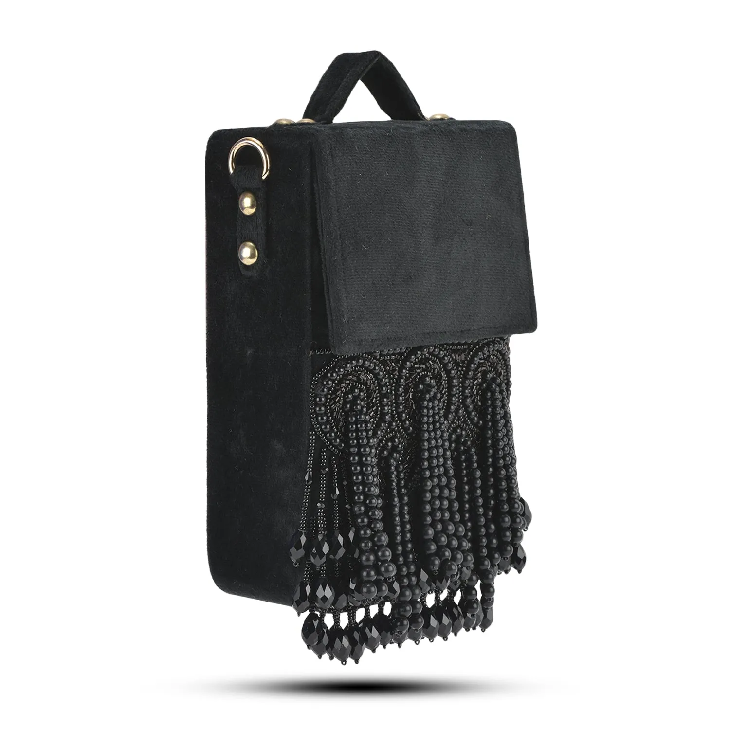 SEHER BOX BAG- Black