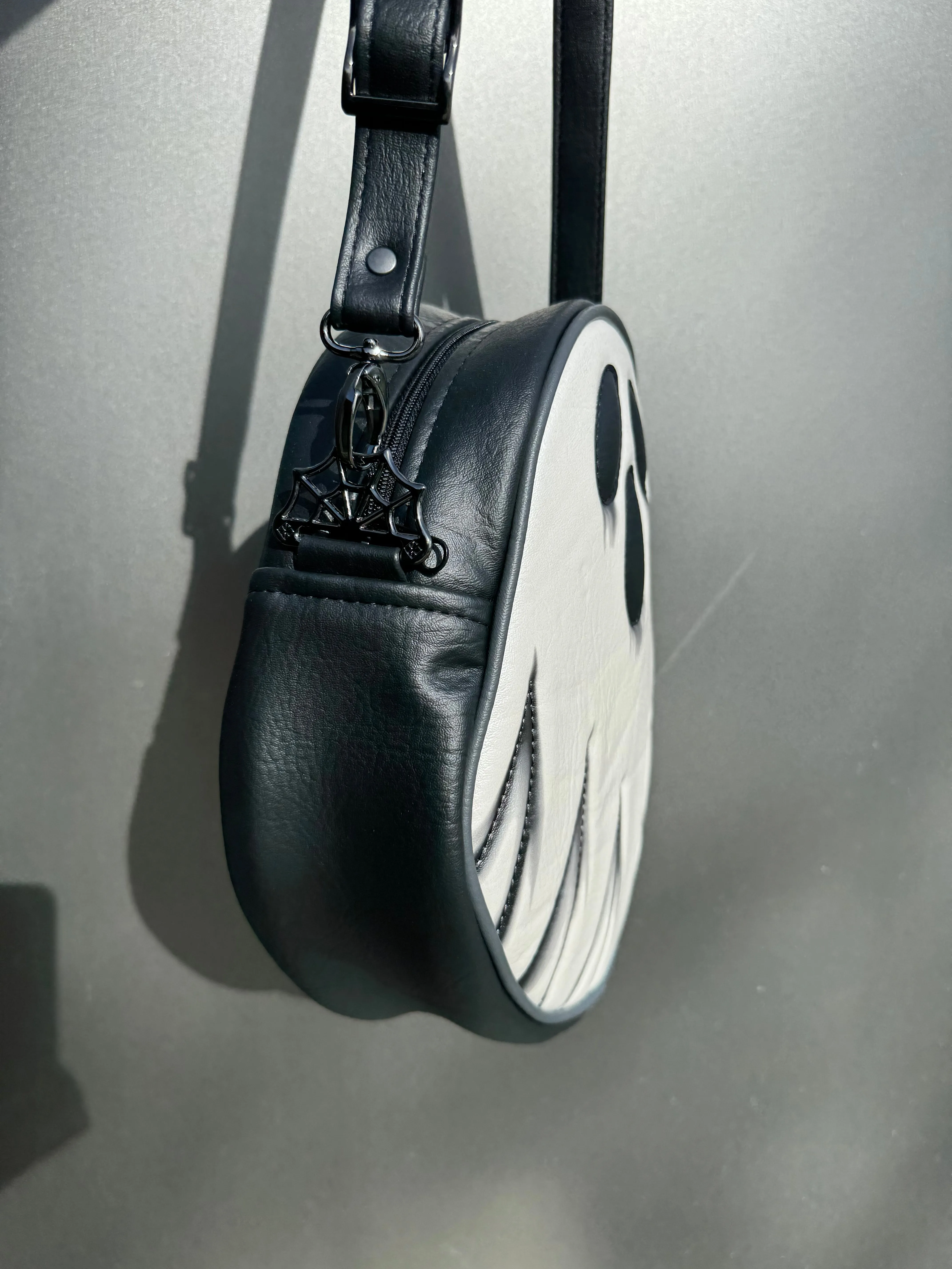 Shaded Boo Bag - Pearl White with Heidi Black and Heidi Grey