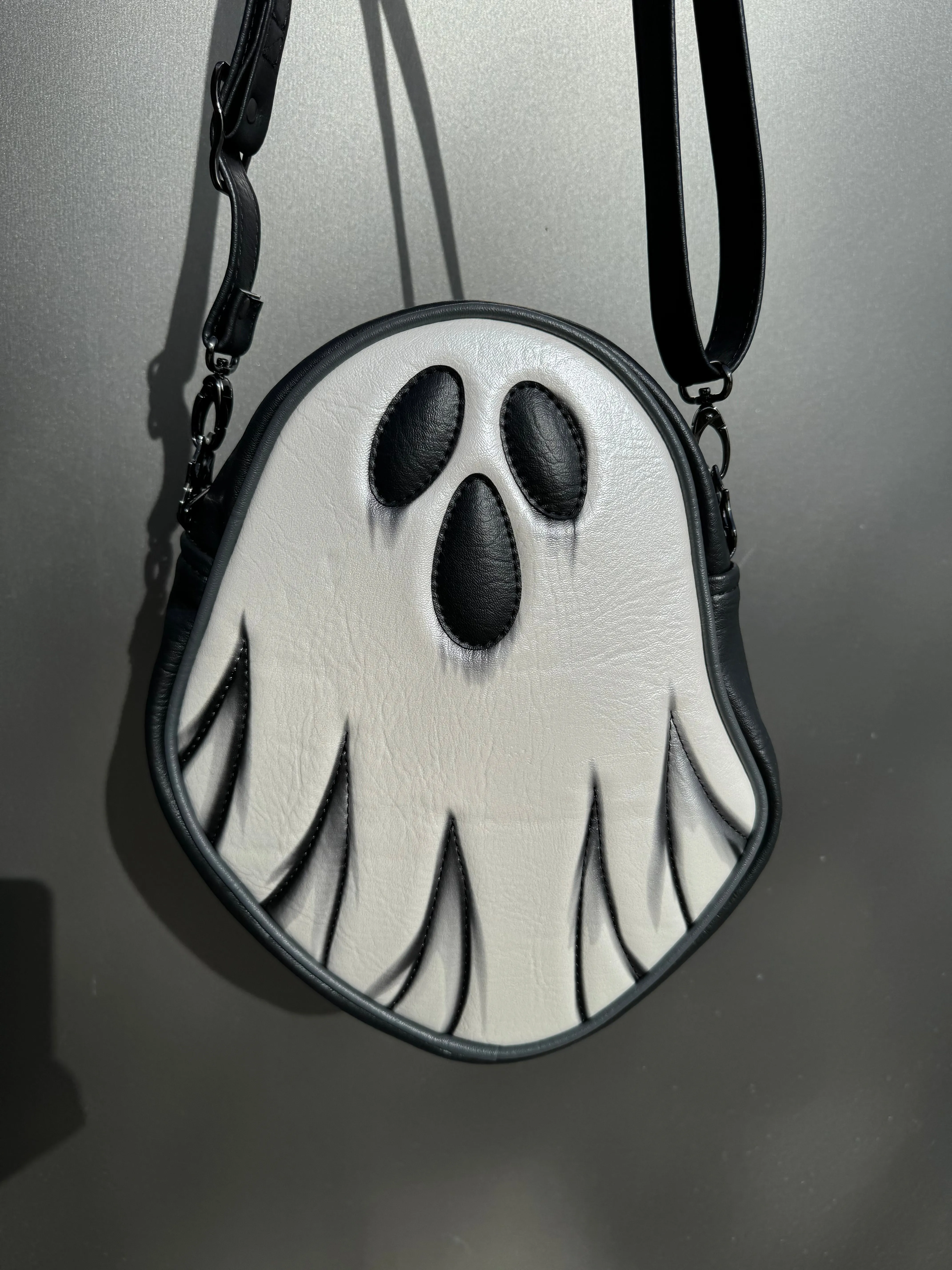 Shaded Boo Bag - Pearl White with Heidi Black and Heidi Grey