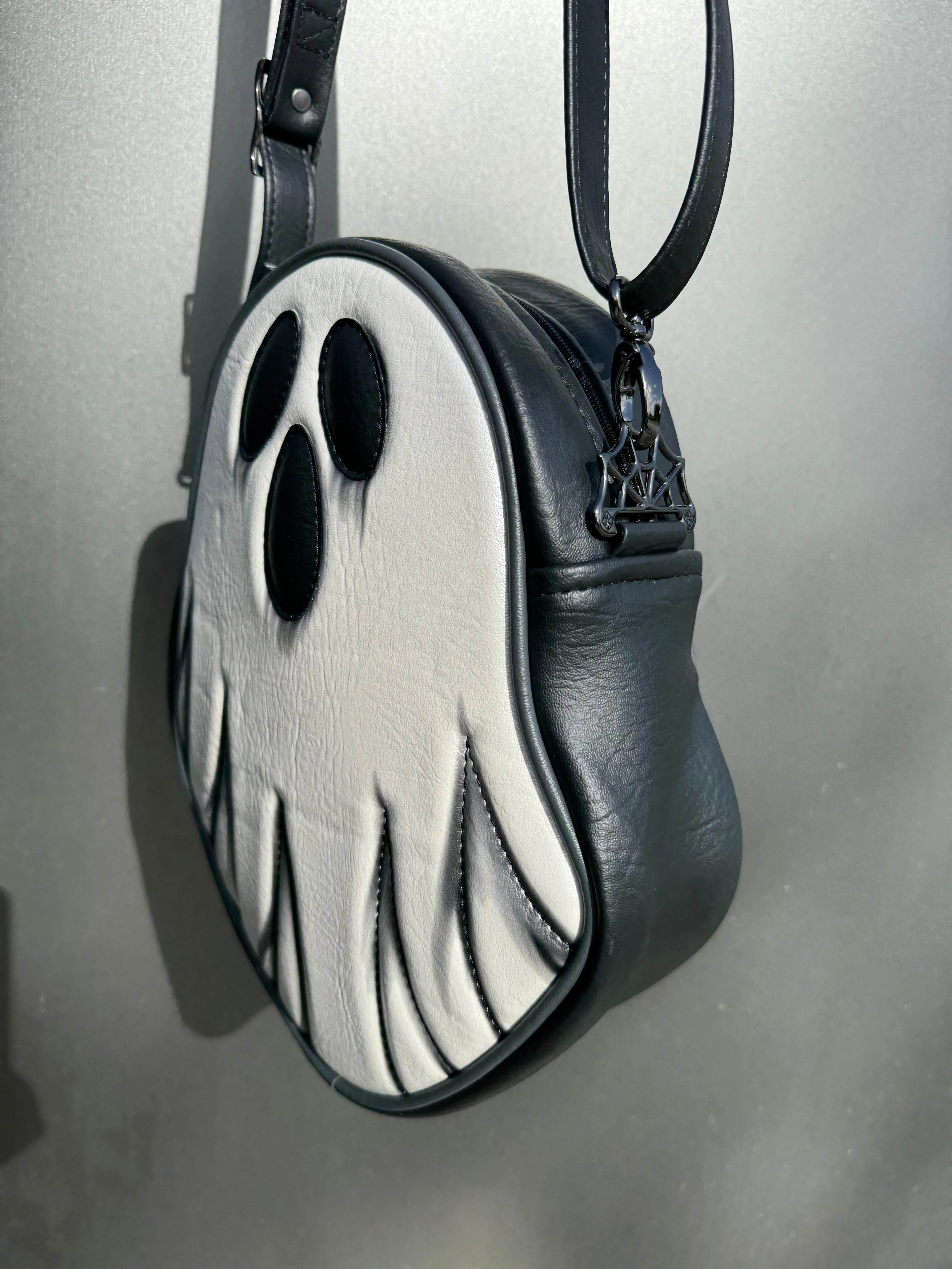 Shaded Boo Bag - Pearl White with Heidi Black and Heidi Grey