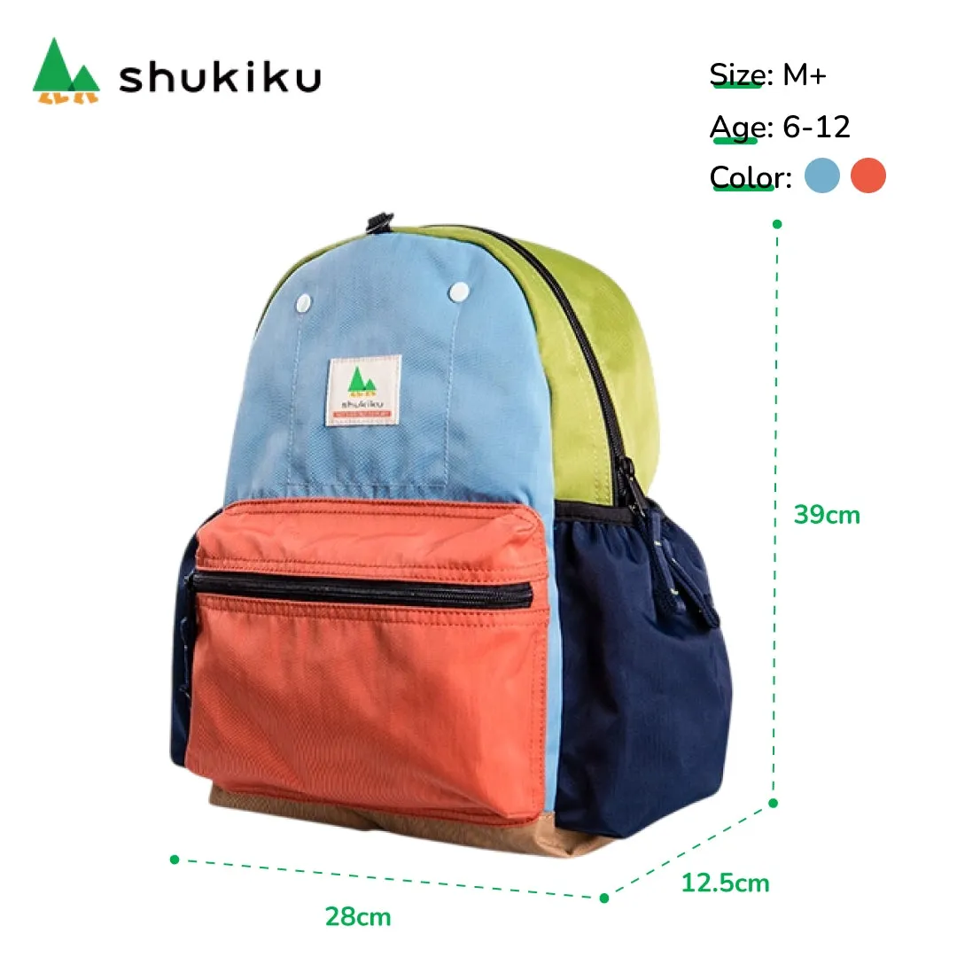Shukiku - Classic Outing Backpack: Orange Red