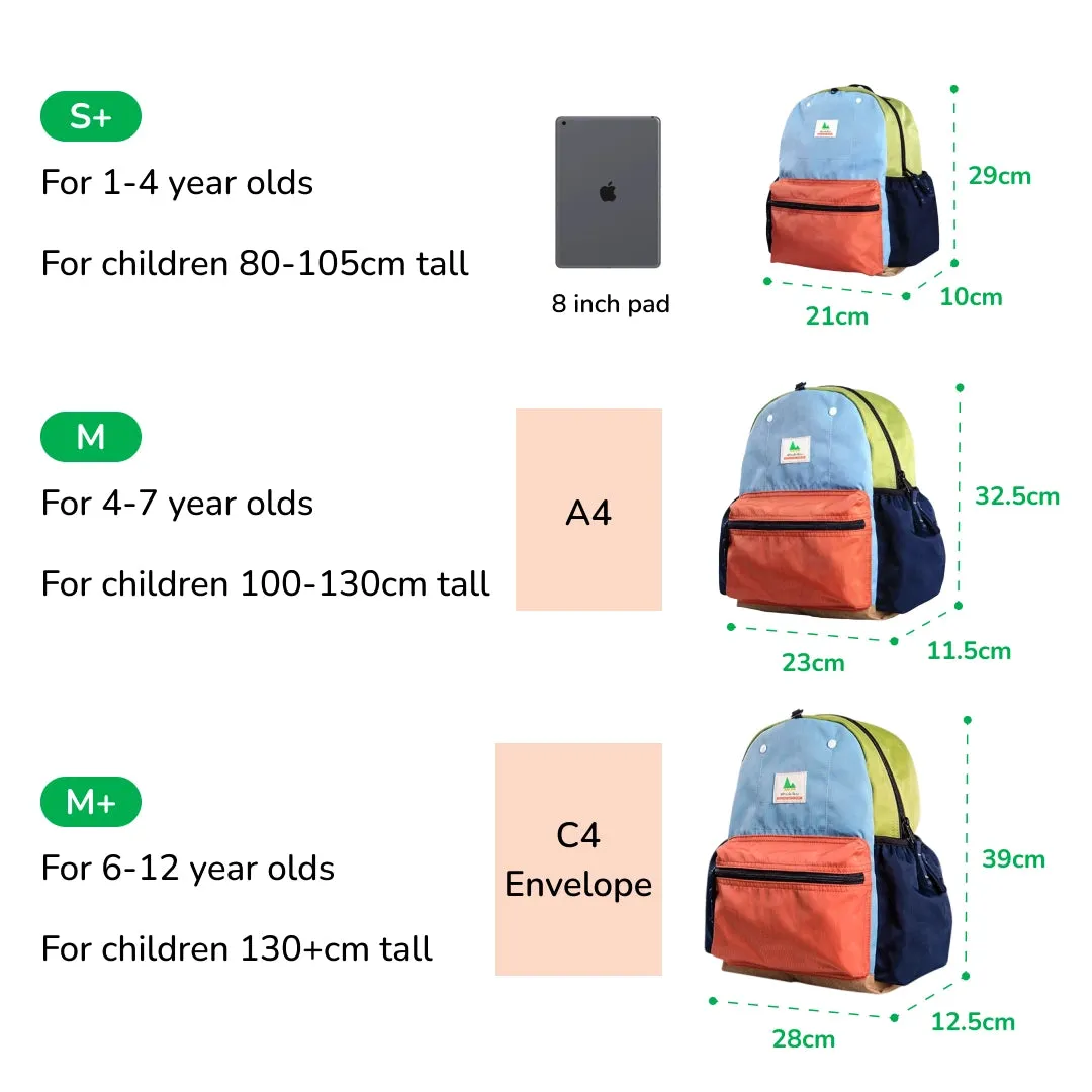 Shukiku - Classic Outing Backpack: Orange Red