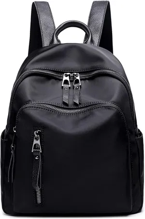 Small Backpack for Women,Waterproof Cute Fashion Backpack Purse,Little Nylon Casual Back Pack Bags Handbags,