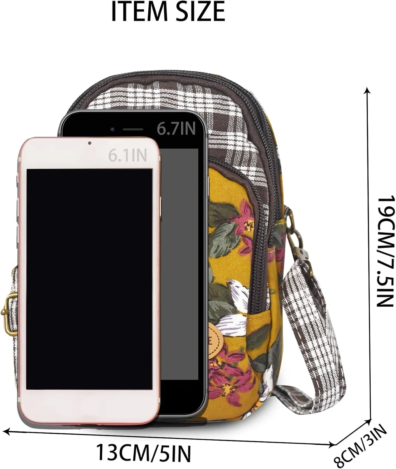 Small Crossbody Cell Phone Purse Crossbody Bag Phone Wallet for Women Small Boho Cell Phone Pouch Purse Mini Bags