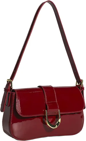 Small Shoulder Bag for women,Crossbody Purses,Leather Tote Handbag Clutch Hobo Purse,with Zipper Closure for Women
