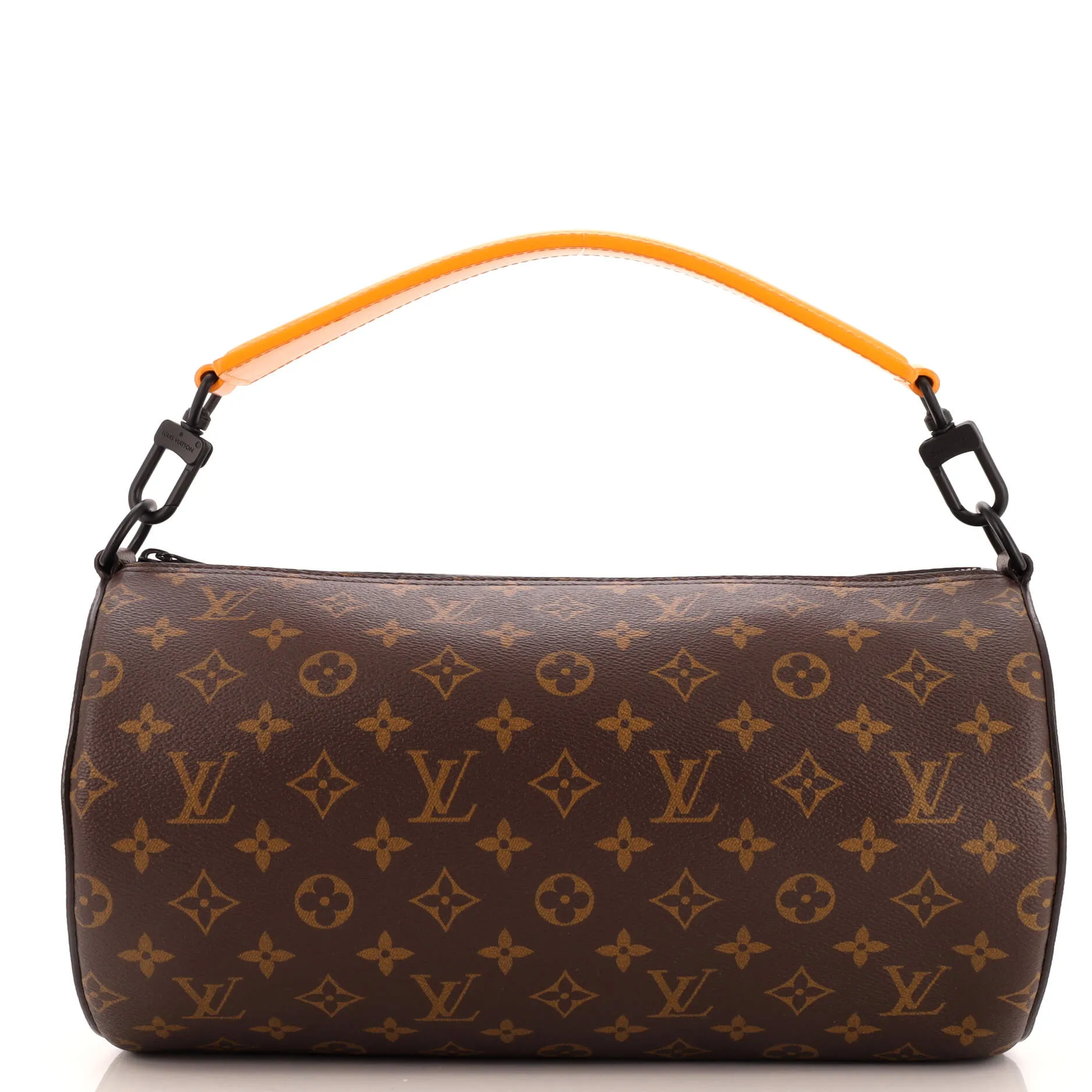 Soft Polochon Bag Macassar Monogram Canvas MM