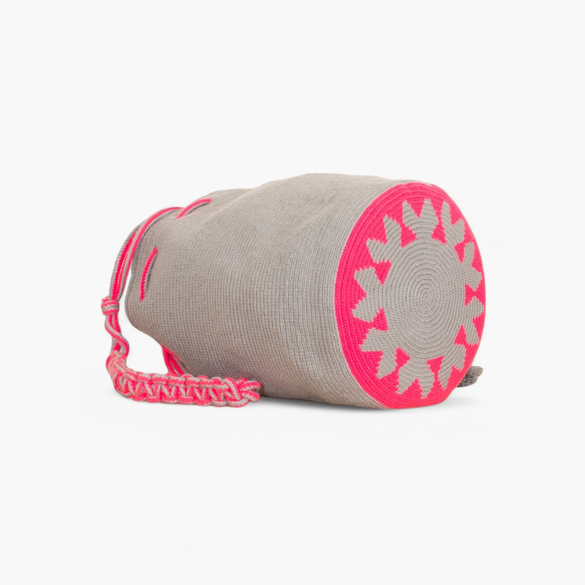 Solid round shoulder bag | Sterling