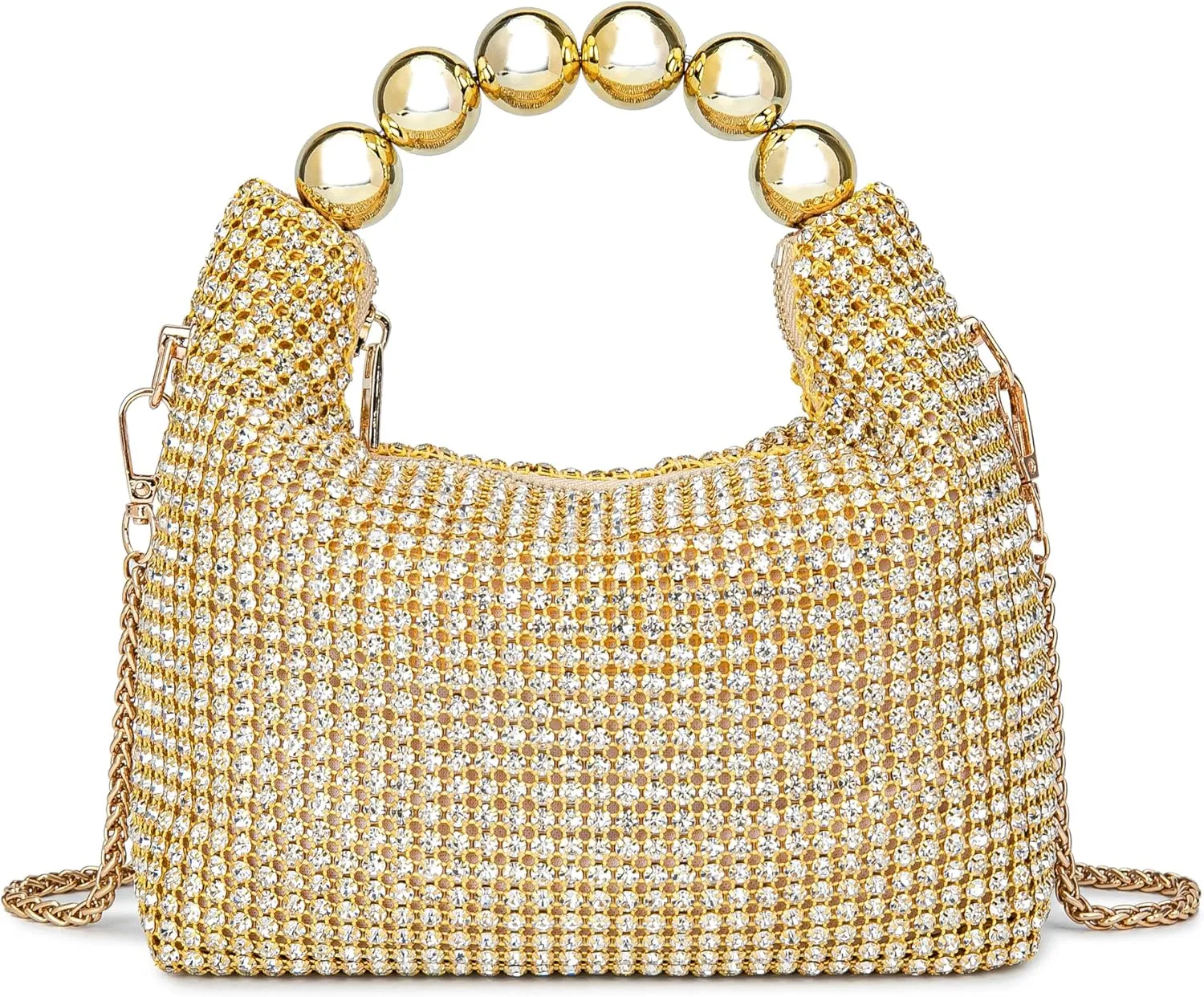 Sparkling Women's Evening Handbags Rhinestone Purse Crossbody Bag Wedding Prom Party Club Purses