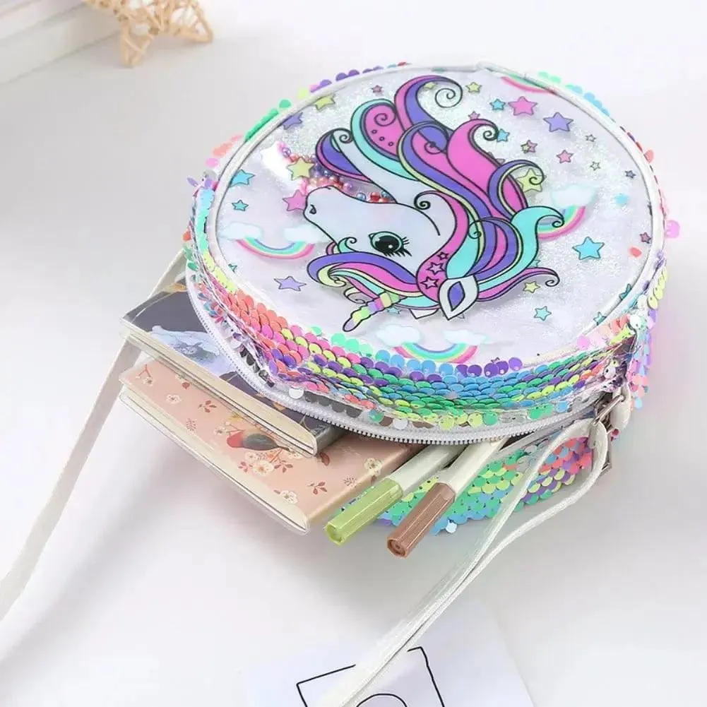 SPARKLY UNICORN BAG