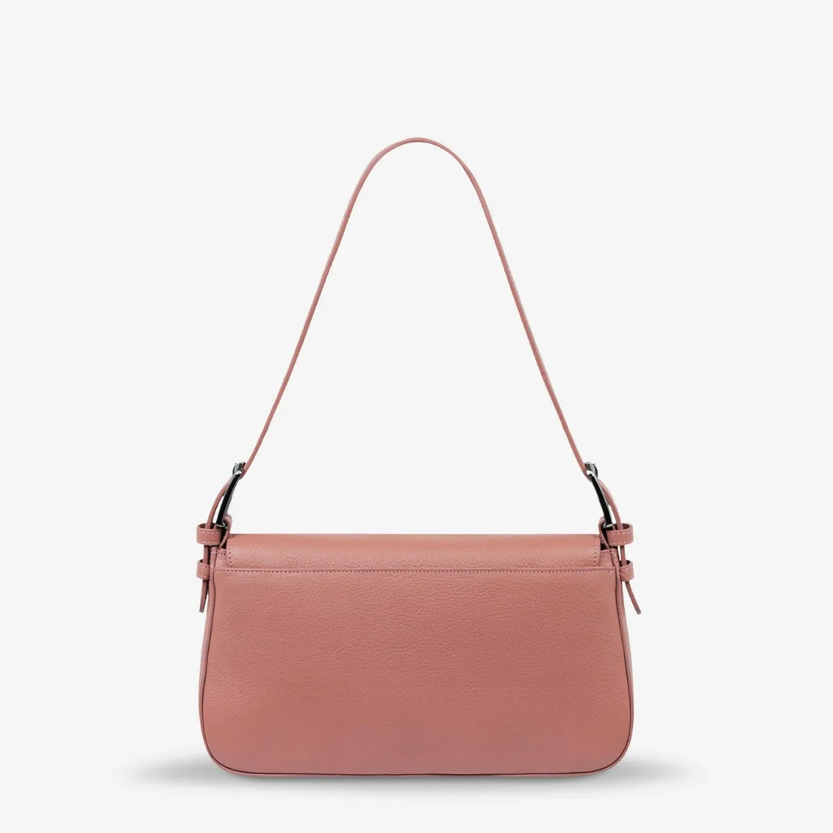 Status Anxiety Figure You Out Leather Bag (Dusty Rose)