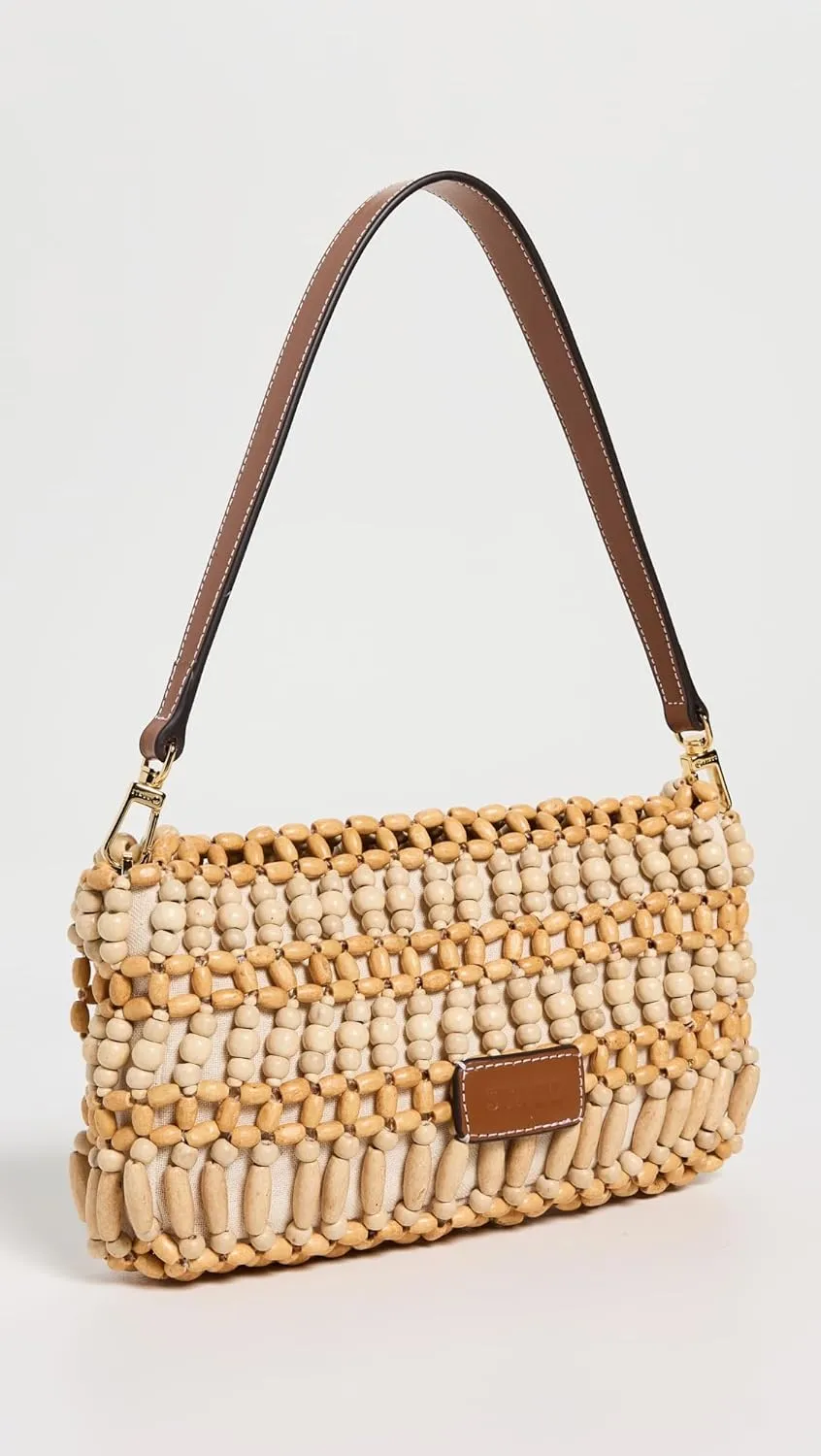 STAUD Women's Timmy Crochet Shoulder Bag