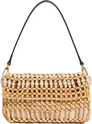 STAUD Women's Timmy Crochet Shoulder Bag