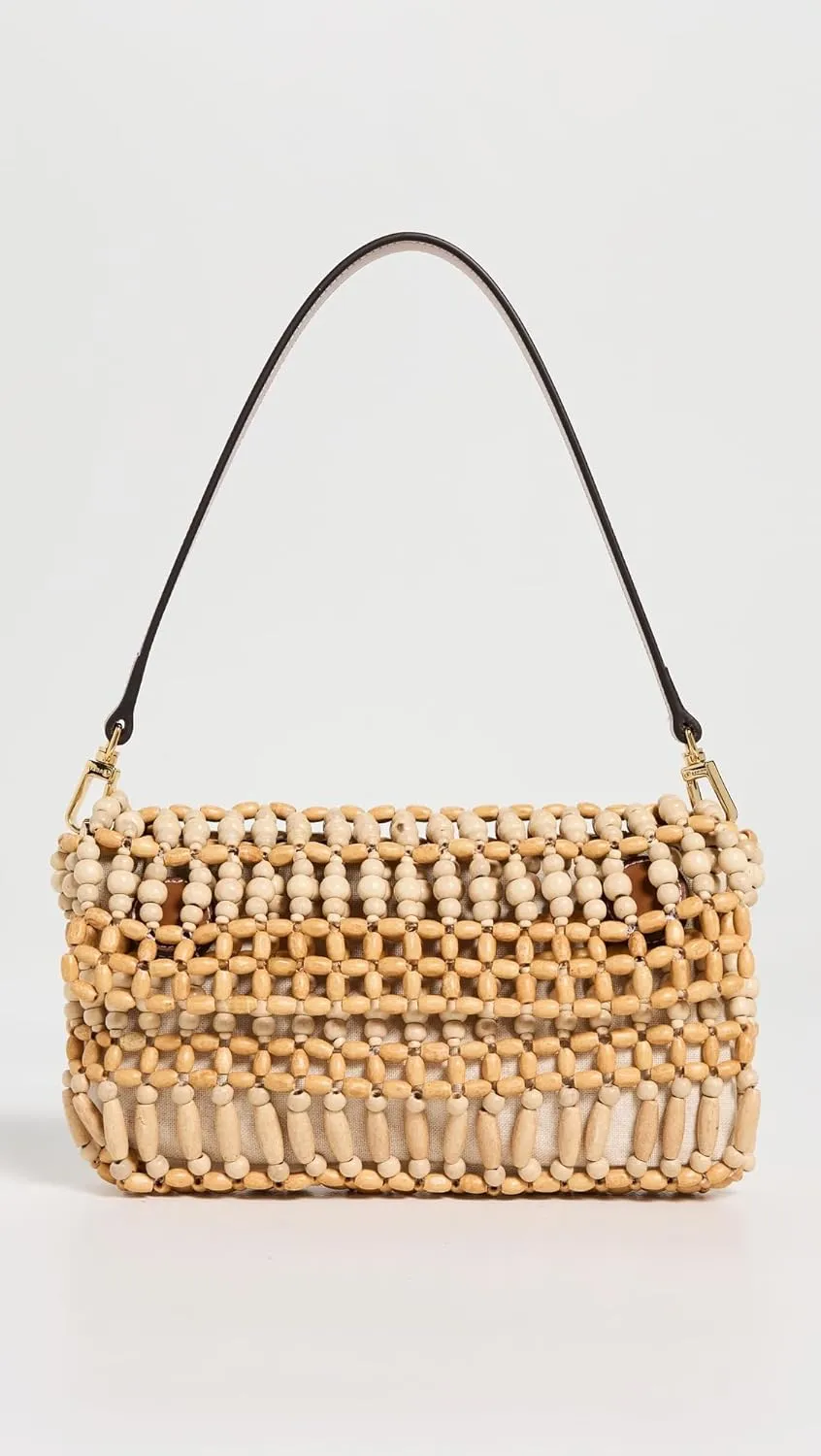 STAUD Women's Timmy Crochet Shoulder Bag