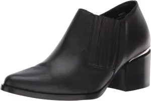 Steve Madden Women's KORRAL Western Boot, black leather, 8.5 M US