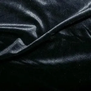 Stretch Velvet : Black