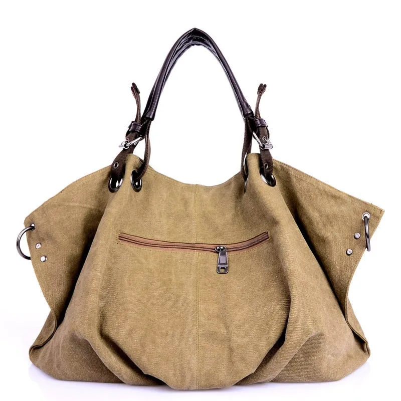 Stylish and Practical Canvas Messenger Bag for Women
